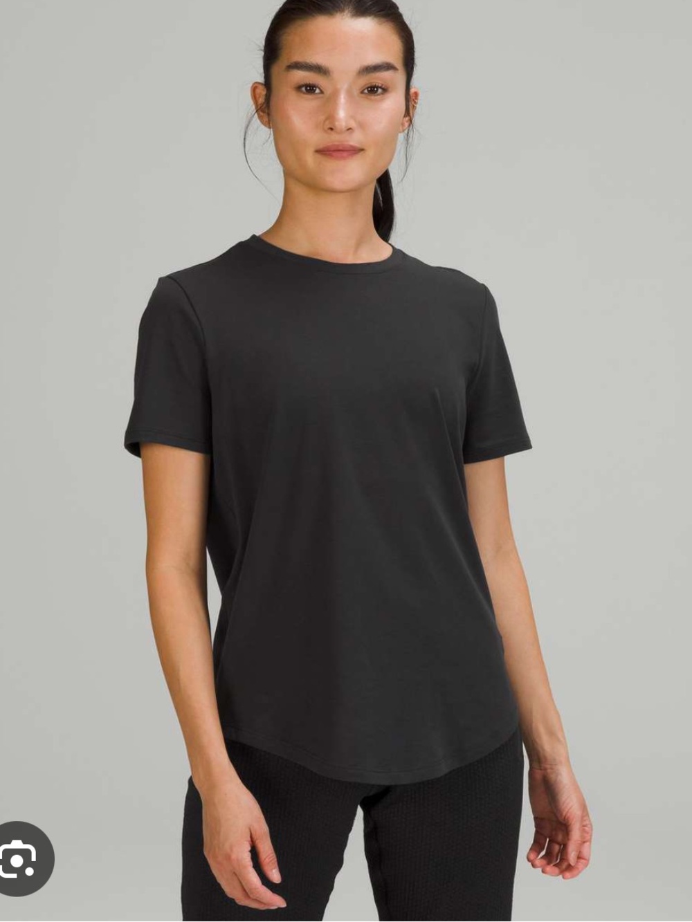 lululemon athletica Women's Love Crew T-Shirt — Black